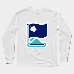 Marshall Island Flag Long Sleeve T-Shirt